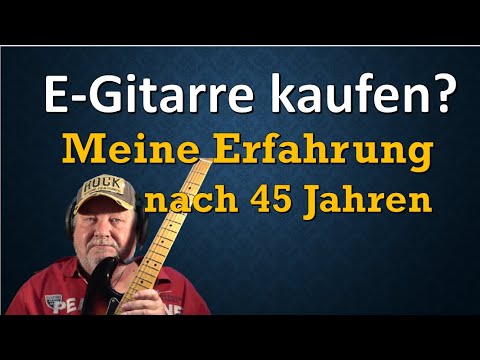 E-Gitarre kaufen - darauf solltest Du unbedingt achten