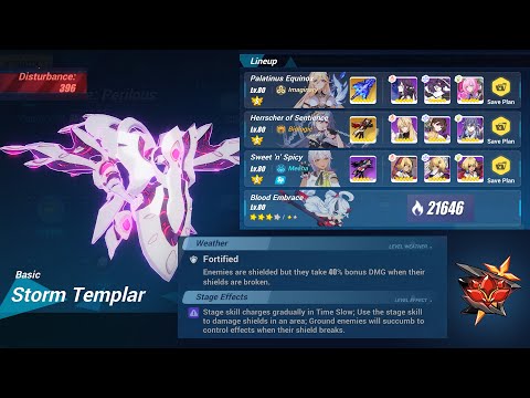 HI3 SEA - EX Abyss Red Lotus: Shildbreak (Fortified) 396D 646 pts | PE (Palatinus Equinox)