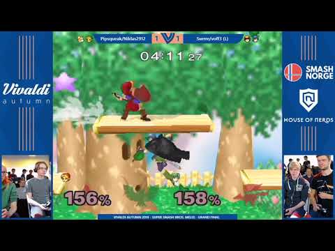 Vivaldi Autumn 2019 - Pipsqueak & Niklas2912 vs Sverre & Voff3 - GF - Melee Doubles