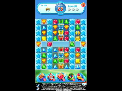 Jewel Crush 💎 - Jewels & Gems Match 3 Legend 2020 Level 159 ⭐⭐⭐ no Booster 👑 Android Gameplay ✅