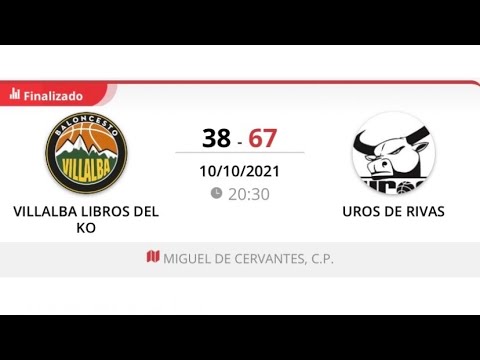 1ª Autonómica fem VILLALBA LIBROS DEL KO - UROS BASKET RIVAS