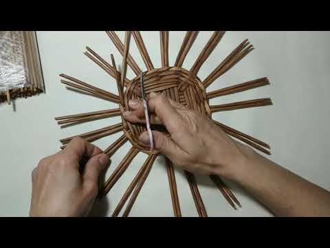 Часы из бумажной лозы. 1- часть.