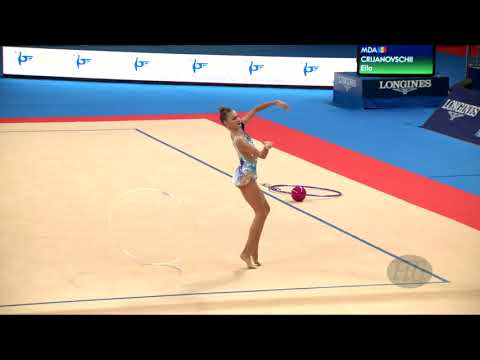 CRIJANOVSCHII Ella (MDA) - 2018 Rhythmic Worlds, Sofia (BUL) - Qualifications Hoop