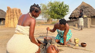 African Village Life/ Best Local Way of Cooking Fish