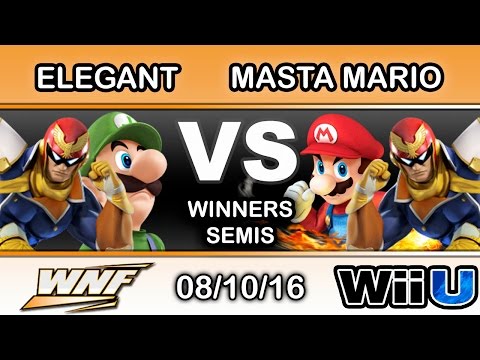 WNF 3.2 - eM | Elegant (Luigi/Cap Falcon) Vs. FD | MastaMario (Mario/Cap Falcon) Winners Semis