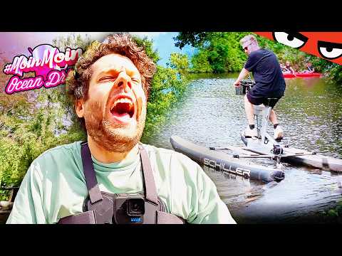 Video Thumbnail: In Gefahr auf dem Wasser-Fahrrad! | MoinMoin Ocean Drive