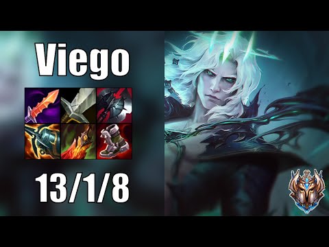 Viego vs Olaf JUNGLE - Patch 12.14 euw1 CHALLENGER