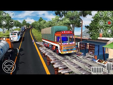 Euro truck Driver Offroad cargo Simulator 2K21 🎯 Indian truck simulator 🎯 Nexon studio  🎯 Android