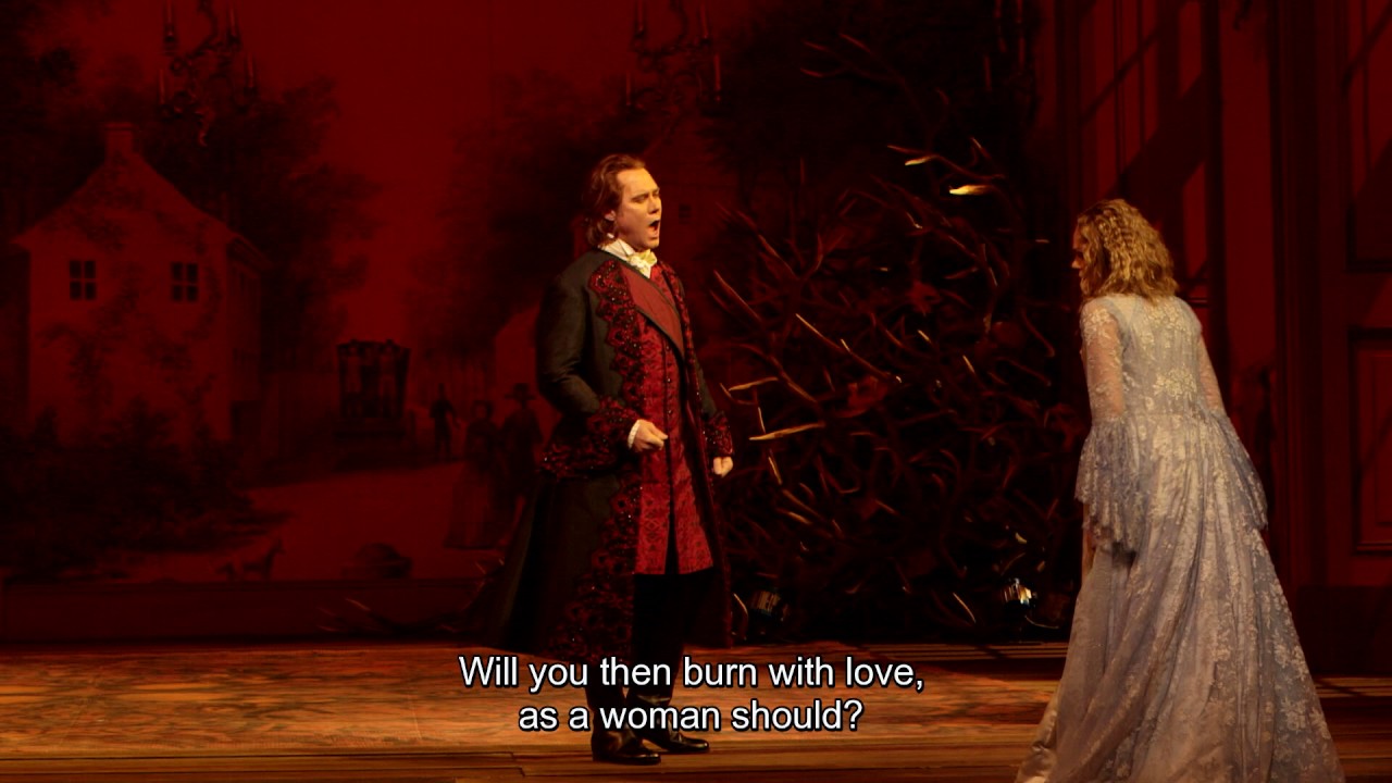 Brandon Jovanovich in rehearsal at the Met
