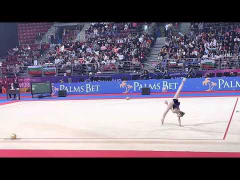 Stiliana Nikolova ball final World Cup Sofia 2023 35.0