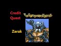 Credit Quest Weaponlord SNES Zarak