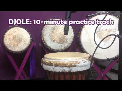 Djole: 10-minute practice track (142 bpm)