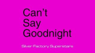Can&#39;t Say Goodnight - Lyric Video