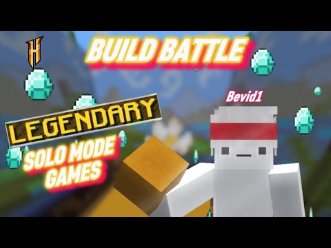 *LEGENDARY* Solo Build Battles!