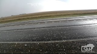 preview picture of video '4-11-15 Borger, TX Large Hail Barrage!'