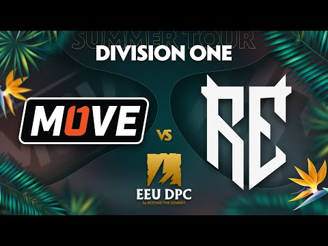 One Move vs Rune Eaters Game 1 - DPC EEU Div 1: Summer Tour w/ MLP & johnxfire