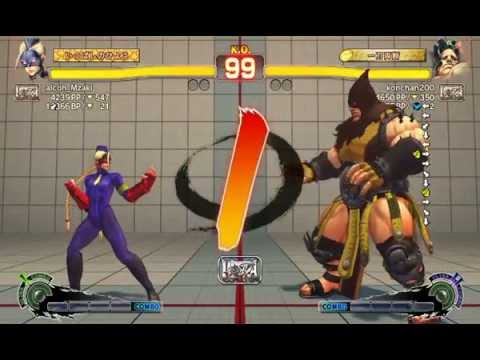 USF4 Decapre(alcoh_Mzaki) VS Hugo(konchan200)