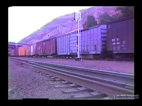 Classic Railroad Series 935 - UP trains in 1985 at Taggart, Utah Part 1 of 5.