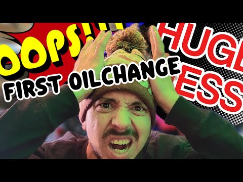 First Oil Change on My Grizzly – It Got Messy!