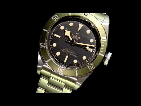 Men's Stainless Steel Tudor Black Bay Harrods Exclusive Automatic Wristwatch