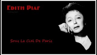 Sous le siel de Paris Edith Piaf (greek lyrics)