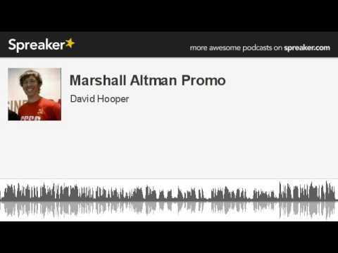Marshall Altman Promo (made with Spreaker)