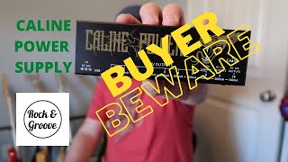 Video thumbnail for CALINE CP-04 POWER SUPPLY REVIEW | BUYER BEWARE | ROCK AND GROOVE | WATCH BEFORE BUYING by Rock and Groove
