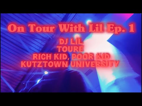 On Tour With Lil Ep. 1 | Kutztown University Concert w/ Toure | Shot By @SFDIDIT