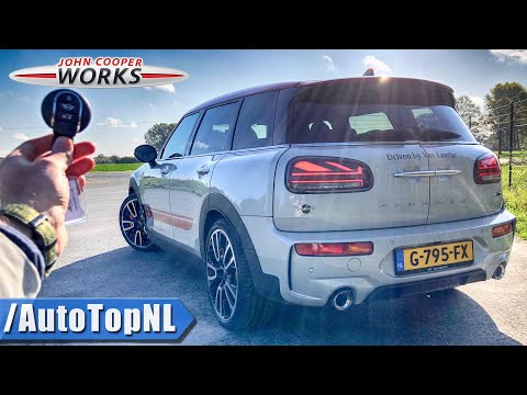2020 MINI CLUBMAN JCW 306HP | REVIEW POV on ROAD & AUTOBAHN (NO Speed Limit!) by AutoTopNL