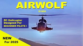 Awesome AIRWOLF RC Helicopter - For Beginners - E188S