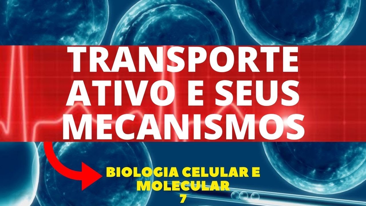 TRANSPORTE ATIVO - TRANSPORTE PELA MEMBRANA - BIOLOGIA CELULAR E MOLECULAR - AULA 7