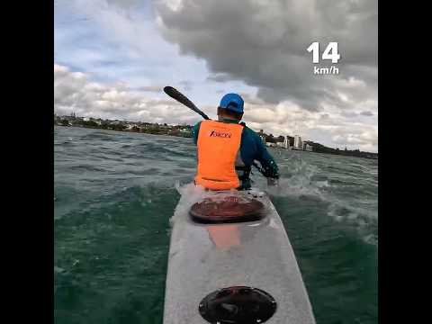 Epic V7 fun #surfski #fitness #paddler #newzealand