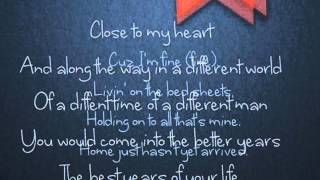 April Sixth- Foster (lyrics)
