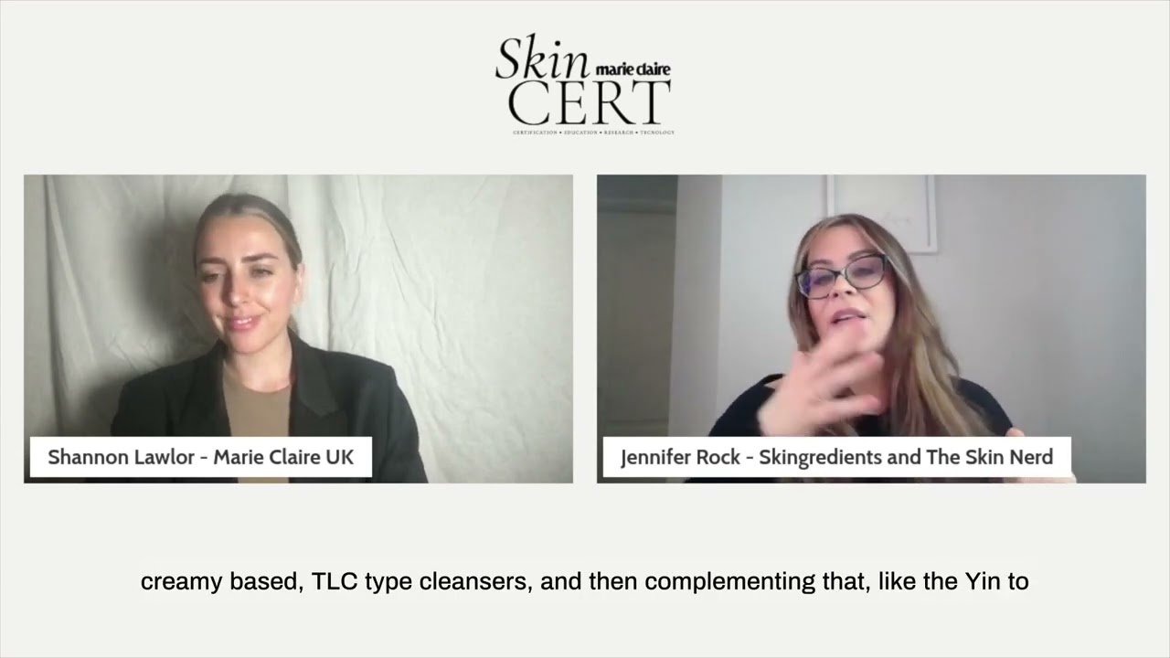 SkinCERT Q&A: How cleansing affects ageing - YouTube