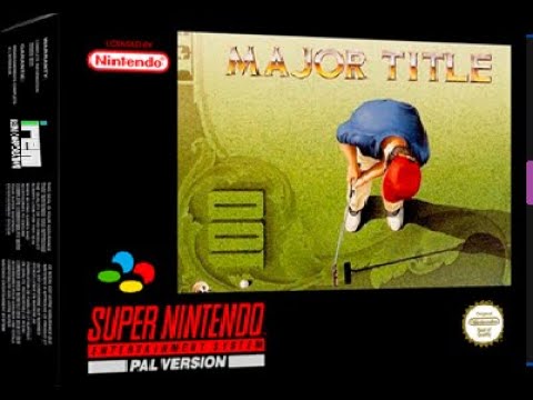 The Irem Skins Game (Super Nintendo).