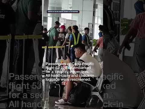 Bomb scare freezes Bicol International Airport