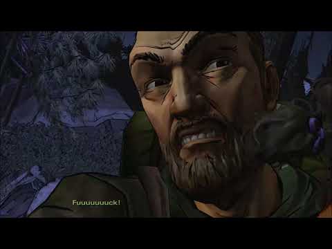 The Walking Dead: Season Two - Forest Chase Scene [No Commentary]