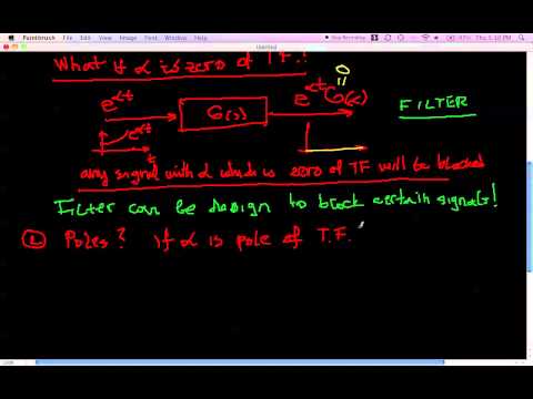CHE 448 Zeros and  Poles of TF - Filter design