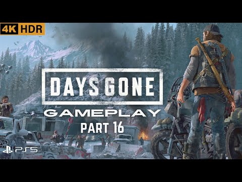 DAYS GONE Full Walkthrough Gameplay Part16 | Clear the Squatters | Find Dog | PS5 4K - No Commentary