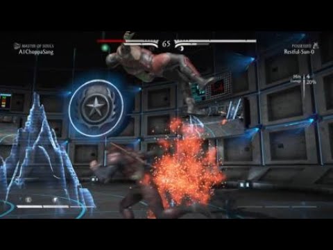 Landing high damage combos with Possessed Kenshi