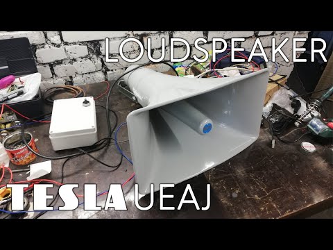 TESLA UEAJ - Brand New Siren Loudspeaker | TEST |