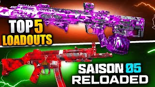 Le TOP 5 des CLASSES "META" sur la SAISON 5 rechargée de WARZONE 2 ! (vous devez essayer)