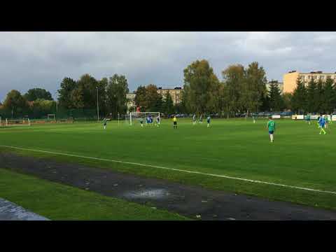 Błękitni Orneta 0:6 Tęcza Biskupiec - bramki - 7.10.17