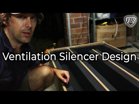 Tech Talk 4 - Ventilation Silencer Box Design - Building a Recording Studio in 10 Days