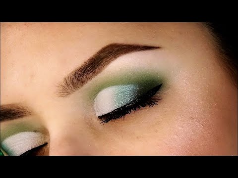 TRUCCO VERDE e BIANCO