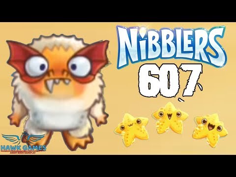 Fruit Nibblers Level 607 - 3 Stars Walkthrough, No Boosters