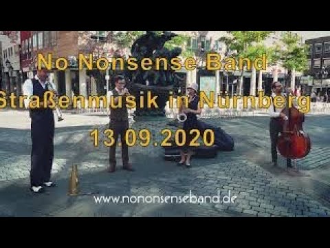 No Nonsense Band on the streets of Nuremberg