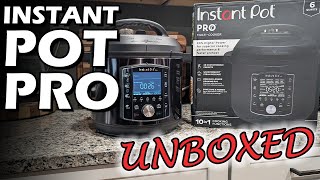 Testing New Features on the Instant Pot Pro | Unboxing & First Impressions