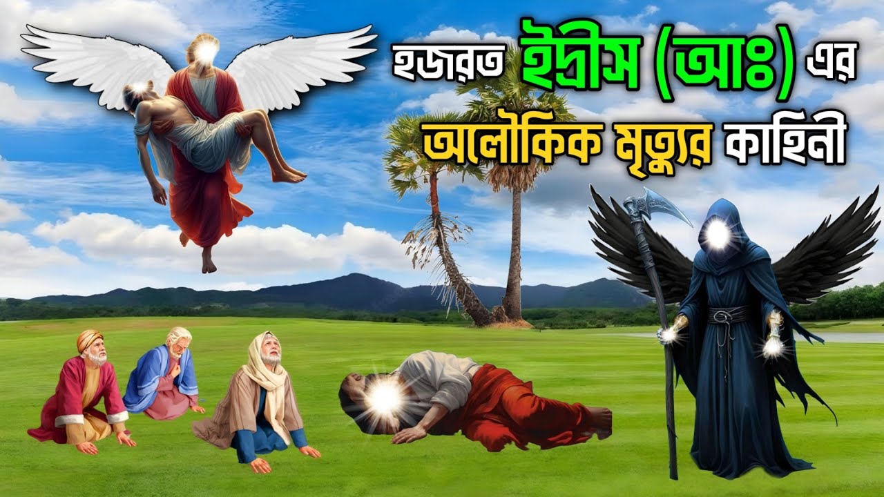 আজরাইল ফেরেস্তাকে বোকা বানিয়ে ইদ্রীস আঃ এর জান্নাতে যাওয়ার অলৌকিক ঘটনা || Story Of Hazrat Idrees AS