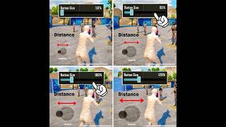 Perfect Jiggle Joystick Size BGMI PUBG #bgmi #bgmishorts #pubgshorts #shorts